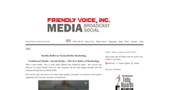 Desktop Screenshot of friendlyvoice.com