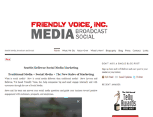 Tablet Screenshot of friendlyvoice.com